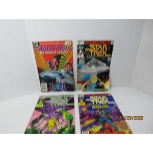 Star Trek Comic Book Lot Marvel DC 3, 7- 8, 10 Spock Saavik Vintage Bronze Age